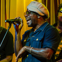 Explore photos of Martin Luther McCoy at the Black Cat in San Francisco on December 26, 2025